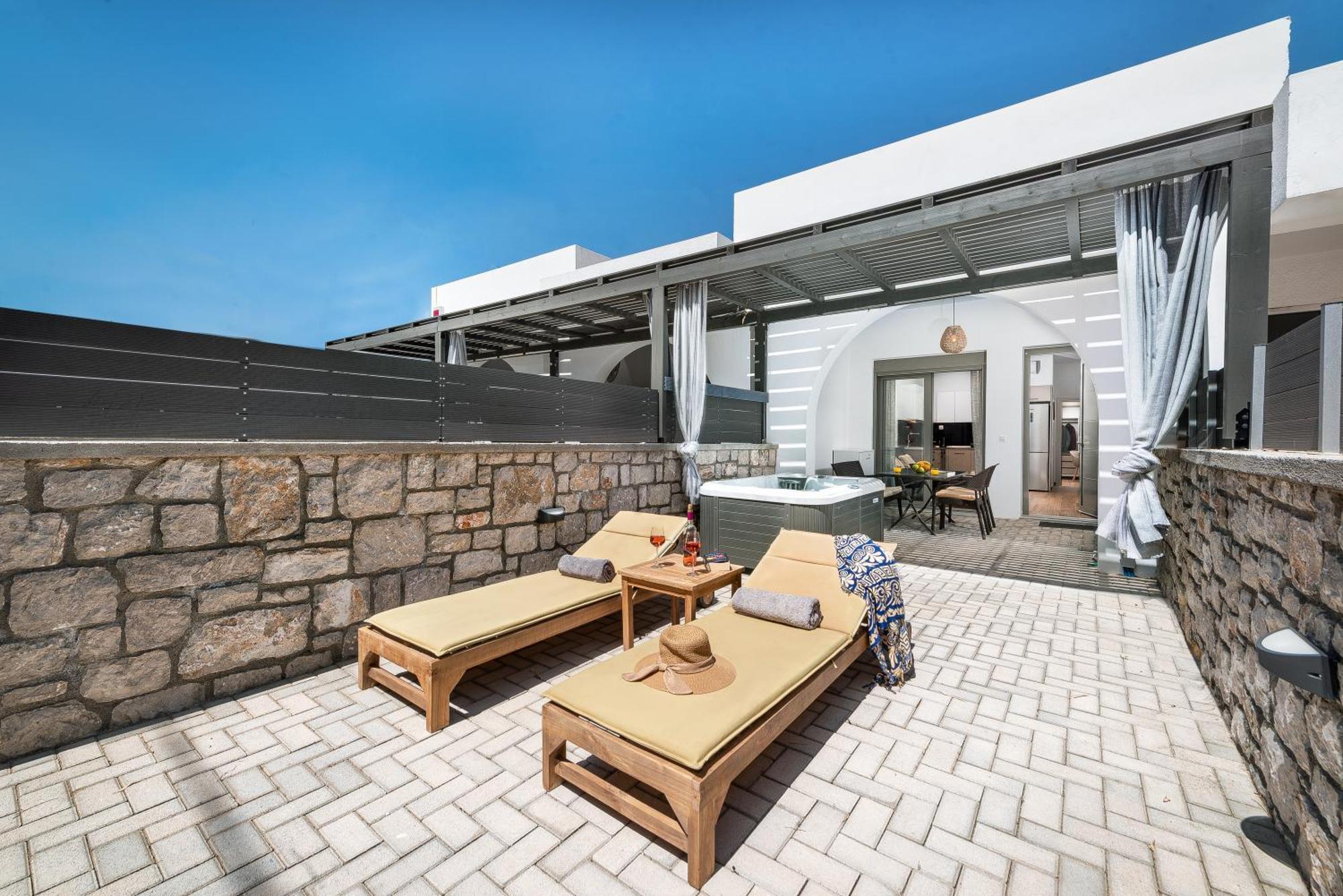 Kimia Luxury Apartments Kolymbia Exteriér fotografie